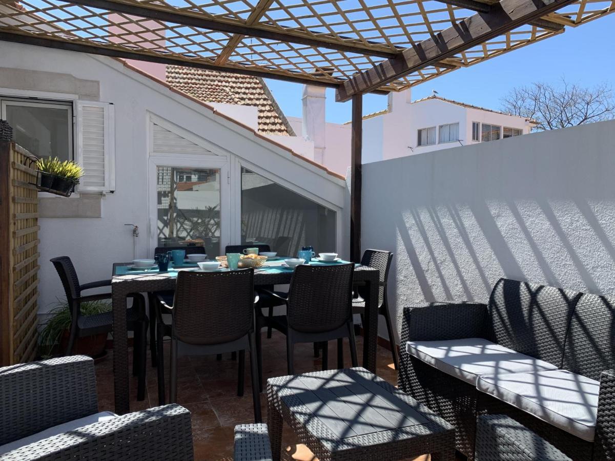 Duplex Apartment With Terrace In Cascais Downtown Exterior foto