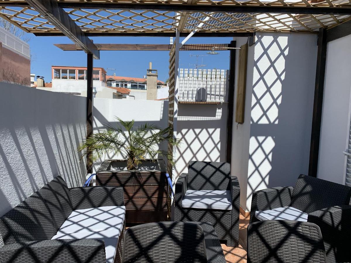 Duplex Apartment With Terrace In Cascais Downtown Exterior foto